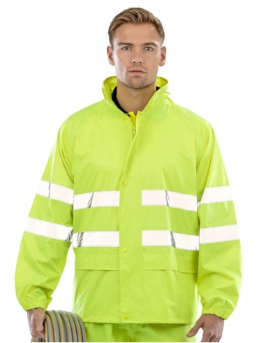 RES-R216X-High Vis Waterproof Suit